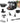 Bosch Küchenmaschine mit Kochfunktion, Cookit Premium Set Schwarz
